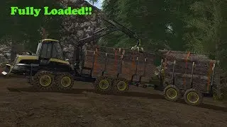 FS17 | Forestry On Rockwood | Big Load! | Timelapse | S1-EP4