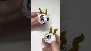 Beaded Goat Tutorial &ndash; Seed Bead Animals Beading Patterns #handmade #handembroidery #diy