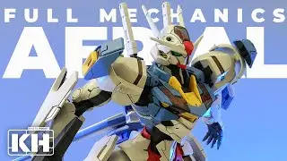 Full Mechanics 1/100 Gundam Aerial | ASMR Build | Mobile Suit Gundam : The Witch from Mercury