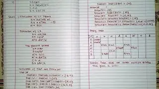 Predictive Parser LL1 with Left recursion and  Left Factoring[Hindi] | Compiler design | Example 2