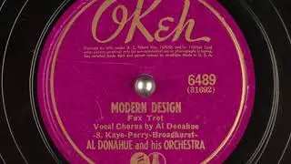 Al Donahue- Modern Design 1941