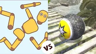Ragdoll Break vs Rollance – The Most Satisfying ASMR Gameplay Battle on Android & iOS!