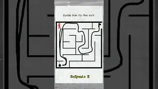 Guide him to the exit 🤩 draw 2 save game