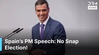 FULL SPEECH: Spanish PM Addresses Nation at Pre-Summer Break Conference | AC1G