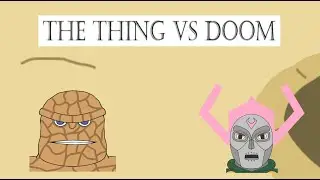 Fantastic four first steps: Thing vs Doom (Doom rocks the world)