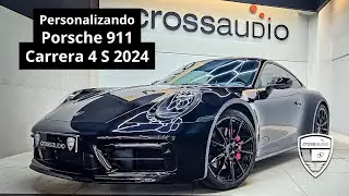 Personalizando un Porsche 911 Carrera 4 S. Cambio a escape Akrapovic y lo llevamos todo al negro.