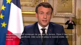 Annonce du deuxi&egrave;me CONFINEMENT