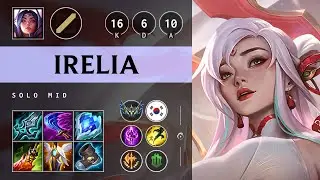 Irelia Mid vs Twisted Fate: Triple Kill, Legendary - KR Challenger Patch 14.20