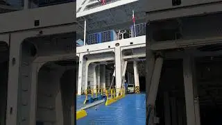 Genoa 🇮🇹 - taking a car ferry ⛴️ to Sardinia 🏝️☀️👙