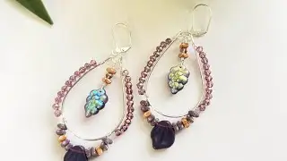 Creating with the November box from Sam's Bead Shop