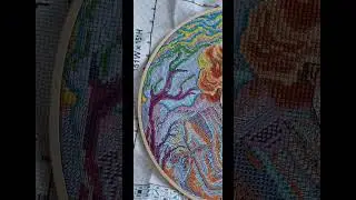 Point de croix 😍😍 #crossstitchpatterns #loisirs #crossstitch #pointdecroix #broderie