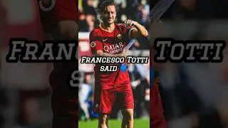 Totti about Real Madrid 🗣️#realmadrid #totti #shorts #asroma #ytshorts