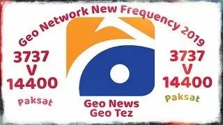 Geo network frequency changed on paksat 1R 38 E.(2019)new frequency
