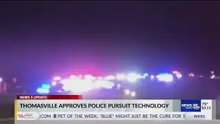 Thomasville approves police pursuit technology