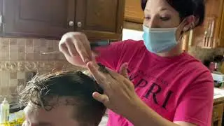 Capri - Miss Amanda does a perm and fade