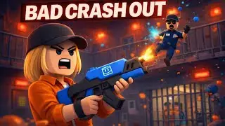 Badcrashout #recroom #prisonlife #roblox #trending #viral #edit #paintball #entertainment #80channel