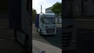 Short City Haul | DAF XG+ 480HP | Empty Pallets Delivery | Euro Truck Simulator 2 Shorts