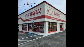 Timelapse Perforated Window Wrap at Hot Wheelz - Jacksonville, FL