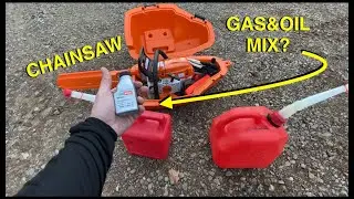Смесь бензина и масла для бензопилы | STIHL MS 261 | Инструкция | ЛЕГКО И БЫСТРО
