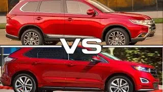 2016 Mitsubishi Outlander GT vs 2016 Ford Edge Sport