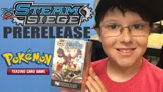 Pokemon Steam Siege Prerelease and Pack Opening! Check out my AWESOME Pulls!