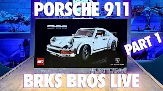 🔴 LEGO PORSCHE 911 LIVE BUILD | BRKS BROS