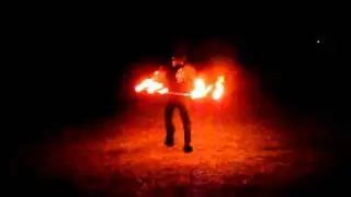 Jessica Porter's Fire Hoop