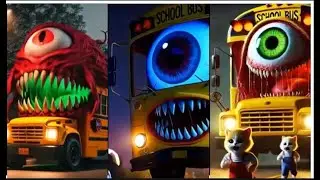 EVIL SCHOOL BUS vs CAT HERO 😱 | Tiles Hop Challenge