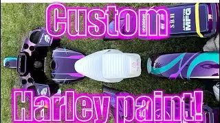 CUSTOM HARLEY DAVIDSON ROAD GLIDE PAINT