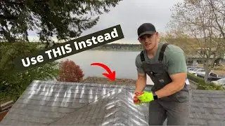 Как очистить крышу рядом с водоёмом | Экологичный вариант