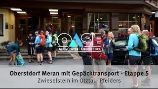 Oberstdorf - Meran mit Gep&auml;cktransport / Etappe 5