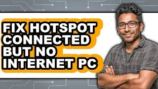 How to Fix Hotspot Connected but No Internet Pc (only Way)