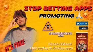 KILL THE BETTING APP PROMOTION | IT&rsquo;S DANGEROUS | 🙏🏻🙁 #bettingapp #killthebetting #fake #viral