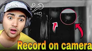 REAL GHOST VIDEO RECORD ON CAMERA  😱
