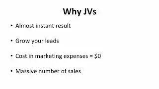 Internet Marketing Training How To Setup Successful Joint Ventures