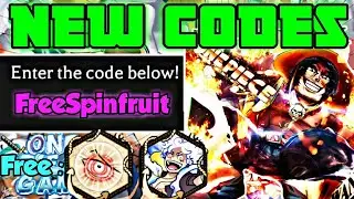 A ONE PIECE GAME ALL *NEW CODES* & SECRET CODES | FRUIT *CODES* FOR A ONE PIECE GAME ON ROBLOX