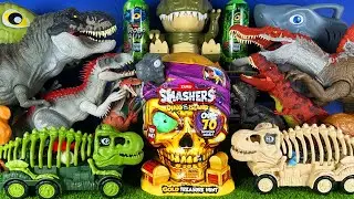 Jurassic World Unboxing Review Asmr Dinosaur T-rex Spinosaurus Indominus Rex Triceratops Raptor Egg