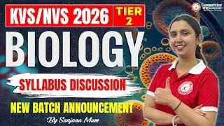 KVS & NVS 2026 Tier-2 | PGT Biology Full Syllabus Explained | KVS Biology Coaching | Exam Strategy