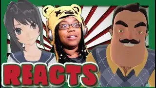 Hello Neighbor vs. Yandere Rap Battle Reaction