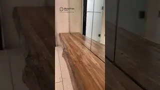 🔥НЕОБЫЧНАЯ ИДЕЯ ДЛЯ ВАШЕГО ДОМА! #shorts #furniture #wood #слэб #столешницыназаказ #карагач #loft