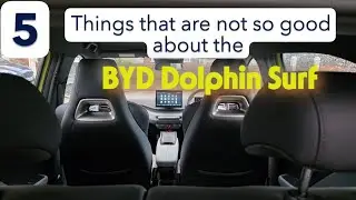 Thing that are not so good about the BYD Dolphin Surf