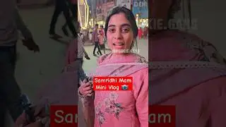 Samridhi Mam Banaras Mini Vlog 📷 #samridhimam #pookie #physicswallah