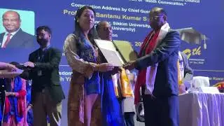 Sikkim Professional University, 9th Convocation Of Pharmacy, Nursing, DMLT, BPT and Ph.D 