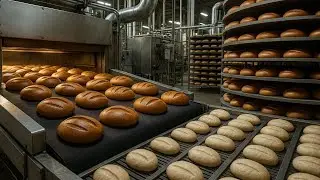 How Bread Is Made &mdash; Amazing Industrial Process in Giant Bakeries