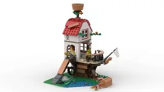 Lego 31078 Tree House Treasures Speed Build LDD by PLegoBB