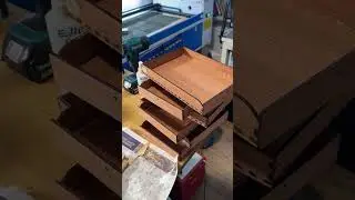 Laser Cut Drawer Upgrade for My Tool Cart | DIY Shop Storage #diy #lasercutting #toolstorage