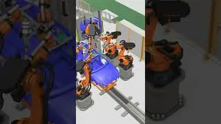 Офлайн программирование РТК в автомобильной промышленности