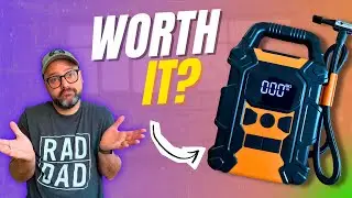 Never Use a Gas Station Air Pump Again! ZonGym Portable Air Compressor Overview!