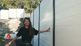 How to Install an 8ft Tall Aluminum Frame Fence with Vinyl Panels &ndash; Maximum Privacy DIY Kit