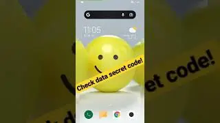 Data balance Check! | #secret_code | #tech #android_hacks | #shorts